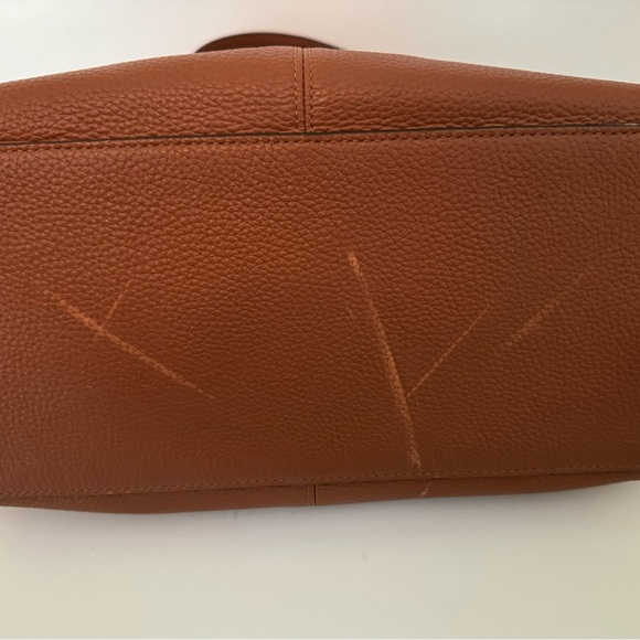 [J. Crew] “Bristol” Brown Satchel Medium  Handbag - Picture 8 of 11